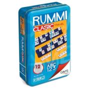 Joc Rummy Travel Cayro, Remi clasic in cutie metalica pentru calatorii (Travel