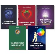 Pachet 5 volume. Meditatia creativa, Puterea cunoasterii, Condimentarea Creativa, Alimentatia Integrativa, Dansul Energetic - Ioan Prisecaru