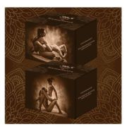 Joc de carti erotic pentru cupluri si adulti cu pozitii si cartonase grafice, 365 Days of Kamasutra, limba engleza