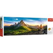 Puzzle 1000 Panorama Muntii Dolomiti, Trefl