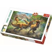 Puzzle 160 Tyrannosauri in lupta, Trefl