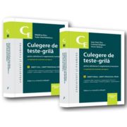 Culegere de teste-grila pentru admiterea in magistratura si avocatura. editia a 5-a. 1. drept civil. drept procesual civil 2. drept penal. drept proce