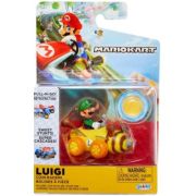 Figurina, 5cm, Luigi cu masinuta