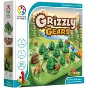 Joc de logica Grizzly Gears, cu 80 de provocari, limba romana