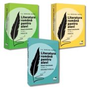 Pachet 3 volume Literatura romana pentru elevi. Eseuri structurate: Poezia, Proza si Dramaturgie - Mariana Badea