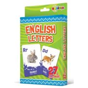 27 de cartonase. english letters