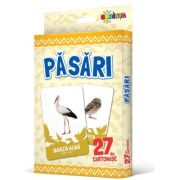 27 de cartonase. pasari