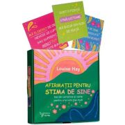 Afirmatii pentru stima de sine. set de cartoline si carte - louise hay