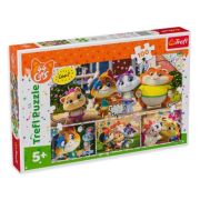 Puzzle 100 piese. 44 Pisici Prieteni dulci, Trefl