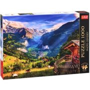 Puzzle 1000 piese Premium Plus Photo Odyssey. Valea Lauterbrunnen, Elvetia, Trefl
