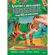 Lipeste si descopera. Animale. Peste 100 de autocolante