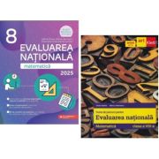 Pachet evaluarea nationala 2025 matematica pentru clasa a 8-a - gabriel popa, florin antohe