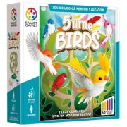 Joc de logica 5 Little Birds, cu 60 de provocari, limba romana
