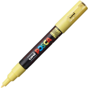 Marker UNI PC-1M 0. 7 mm, galben, Posca