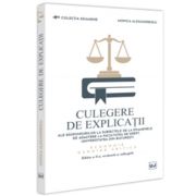 Culegere de explicatii ale raspunsurilor la subiectele de la examenele de admitere la Facultatea de Drept, Universitatea din Bucuresti. Economie - Mon