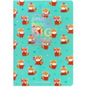 Caiet Quaderno, Panda Rosu, Mic, Legami