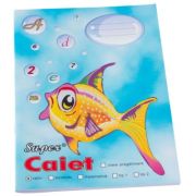 Caiet Pestisor foaie velina A5, 48 file, Super Color