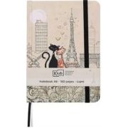 Carnet A6 Bug Art Paris indragostit, Kiub