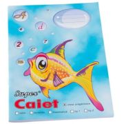 Caiet clasa pregatitoare Pestisor A5, 32 file, Super Color