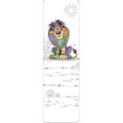 Semn de carte Kook Lion, Kiub