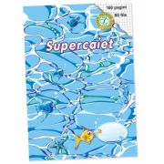 Super caiet matematica A4, 80 file, Super Color - Coperta grafica 