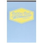 Caiet Pukka Pad Pastel, A4, 160 pagini, dictando, albastru