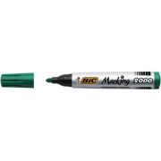 Marker permanent BIC 2000, varf rotund 1. 7 mm, verde