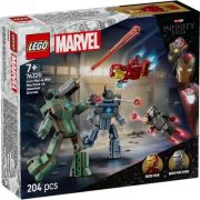 LEGO Marvel Super Heroes. Iron Man si War Machine vs dronele Hammer 76320, 204 piese