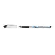 Pix cu gel Schneider Slider M, corp transparent, varf 0. 4 mm, negru