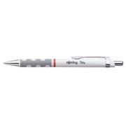 Pix cu mecanism, Rotring, Tikky III, 0. 8 mm, alb, mina albastra