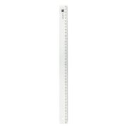 Rigla din plastic transparent, 40cm, ALCO