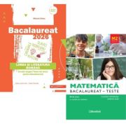 Pachet Bacalaureat 2026. Limba si literatura romana si Matematica M2 Profil Stiinte ale naturii. Teste - Mihaela Dobos, Claudia Temneanu
