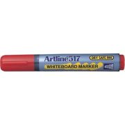Marker pentru tabla de scris ARTLINE 517 - Dry safe ink 48h, varf rotund 2.0mm - rosu