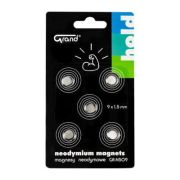 Magneti neodim disc Grand GR-N509, 9x1.5mm, set 5 buc