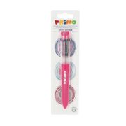 Pix cu 10 culori Morocolor Primo, mecanism retractabil