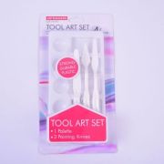 Set 3 cutite pictura Magi-Wap, cu paleta pictura, EPKP01B-1
