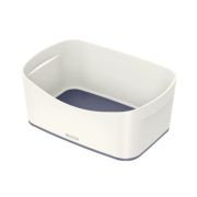 Tavita depozitare Leitz MyBox, alb/gri