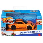 HOT WHEELS MASINUTA METALICA CU SISTEM PULL BACK PORSCHE 911 GT3 SCARA 1:43
