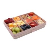 CUTIE SNACK 12 COMPARTIMENTE, MELII LUXE, PINK