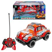 Masina cu RC, Glow in the dark, 18.5x9.5x8.5