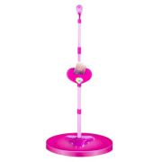 Microfon cu baterii si suport, pentru fete