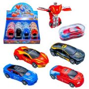 Roboti transformabili, 7. 5x5. 5x14. 5 cm, 12 buc/display