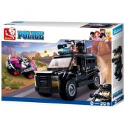 Set de constructie Police, 293 piese, Unitatea S.W.A.T. - Sluban
