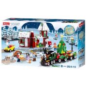 Set de constructie Town, 565 piese, Satul lui Mos Craciun - Sluban
