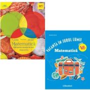 Pachet 2 caiete pentru vacanta de vara, clasa a 6-a: Matematica - Marius Perianu, Daniela Stoica