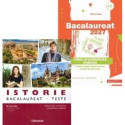 Pachet Bacalaureat 2027 Limba si literatura romana si Istorie 65 teste - Mihaela Dobos, Adrian Ilie Aichimoaie