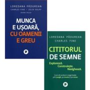 Pachet 2 carti: Munca e usoara, cu oamenii e greu si Cititorul de semne