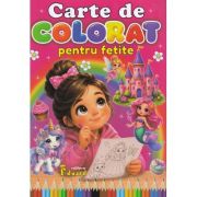 Carte de colorat pentru fetite